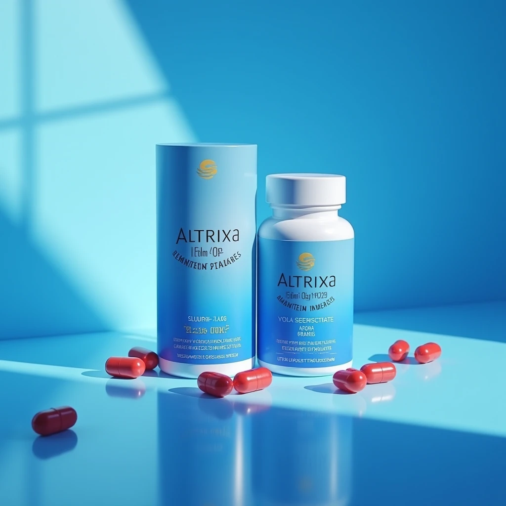 Abstract product stack showing Altrixa capsule concept